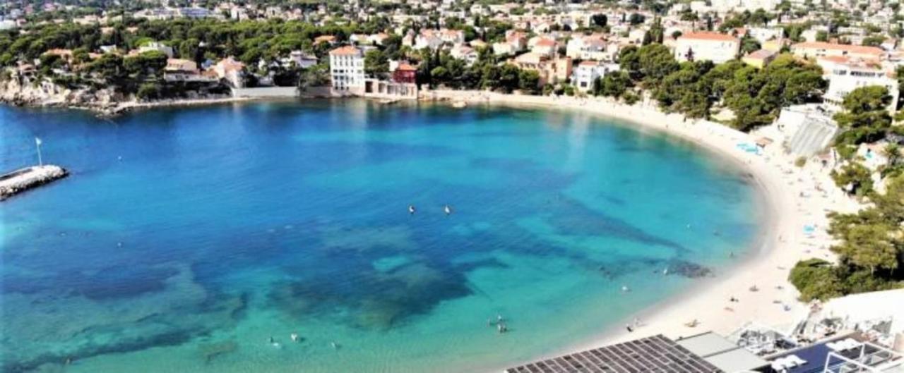 Spacious Sea View Apart At 50M From The Beach Bandol Eksteriør billede
